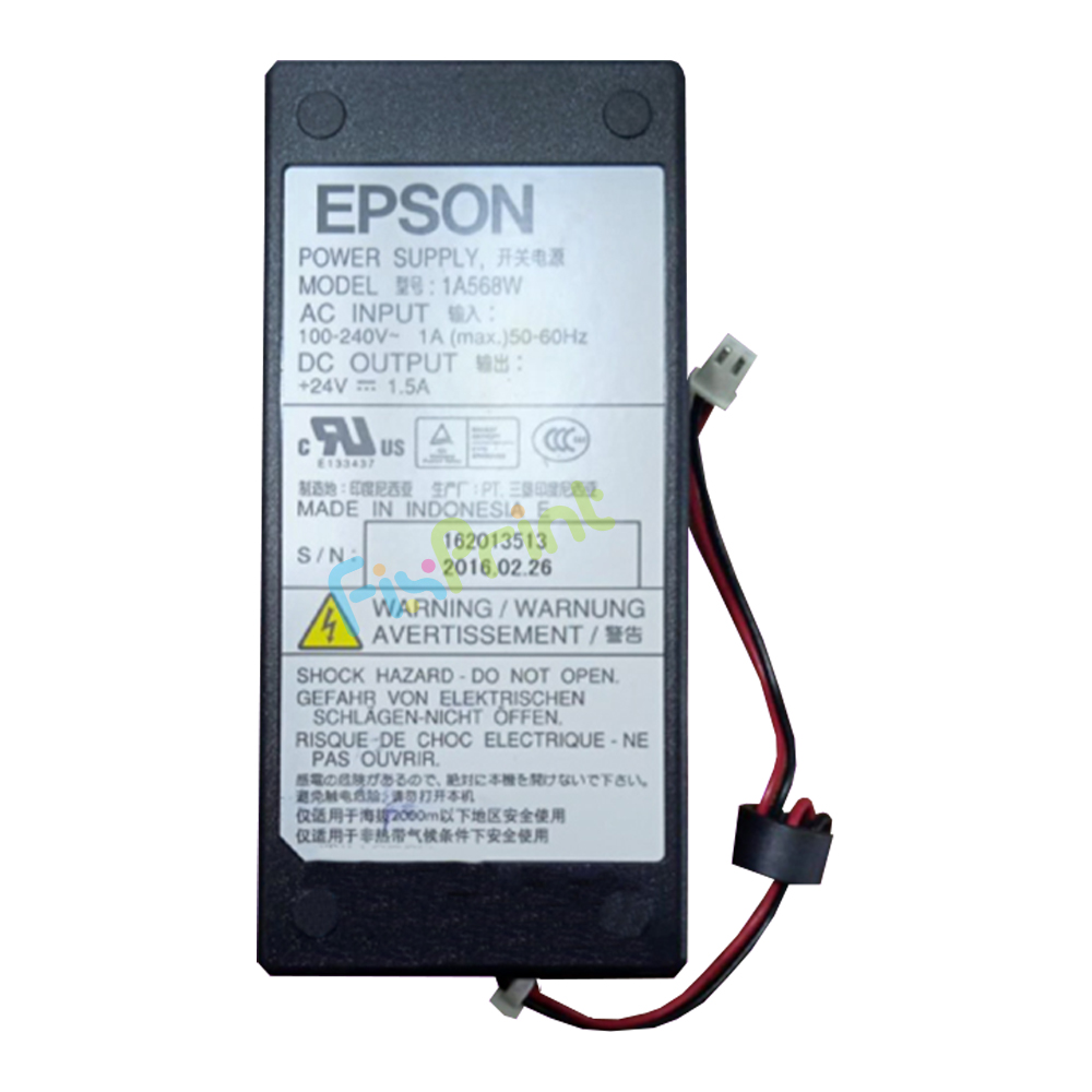 Adaptor Printer Epson TM-T82 TMT82, Power Supply Printer TM-T82 TMT82, Part Number 129017635