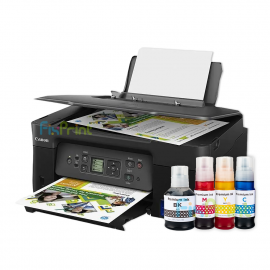 BUNDLING Printer Canon PIXMA G3770 Wireless (Print-Scan-Copy) InkTank Efficient G3770 With Compatible Ink