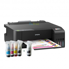 BUNDLING Printer Epson EcoTank L1211 L 1211 New, Pengganti Epson L1110 With Original Ink