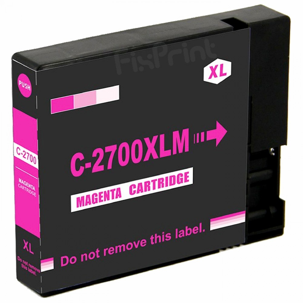 Cartridge Xantri Can PGI2700 XL PGI 2700XL PGI2700XL Magenta, Refill Printer MAXIFY iB4070 iB4170 MB5070 MB5170 MB5370 MB5470 Chip