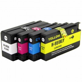 Cartridge Xantri HPC 951XL 951 XL Magenta Chip CN047AN, Tinta Printer CP Officejet Pro 8100 8600 8610 8620 Chip