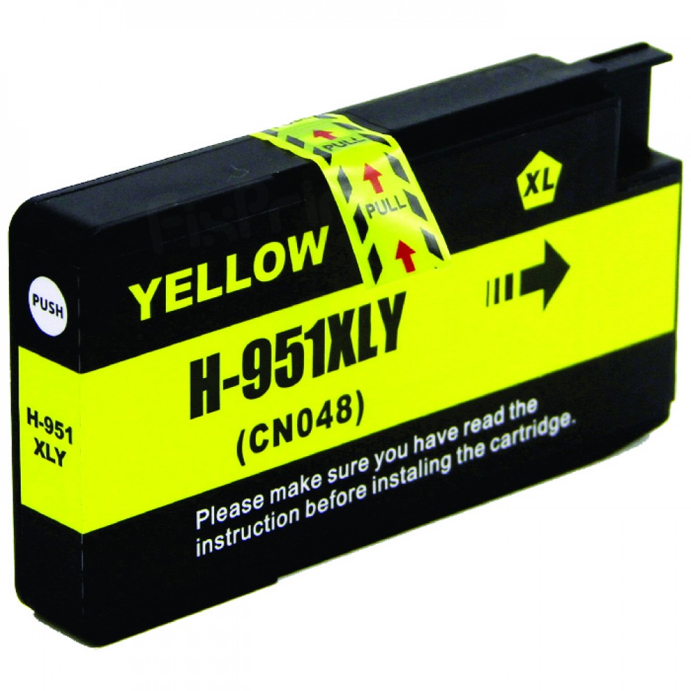 Cartridge Xantri HPC 951XL 951 XL Yellow Chip CN048AN, Tinta Printer HPC Officejet Pro 8100 8600 8610 8620 Chip