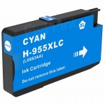 Cartridge Xantri HPC 955XL 955 XL Cyan Chip, Tinta Printer HPC OfficeJet Pro 8210 8216 8218 7740 8710 8720 8730 8740 