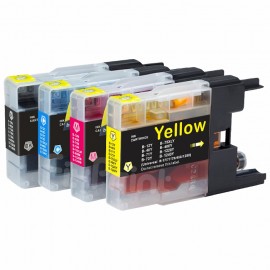 Cartridge Xantri Bro LC12 LC40 LC71 LC73 LC75 LC400 LC1220 LC1240 Cyan, Tinta Printer Bro DCPJ525W J725DW J925DW MFCJ430W J280W J425W J435W J625DW J5910CDW J6910DW