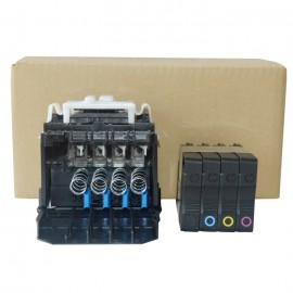 Print Head Original Kit Printer HP 932 933+Tinta Cartridge Starter Kit, Cartridge HP CN0575S CN058S CN059S CN060S, Head HP Officejet 6100 6600 6700 7110 7610 7600 7612 6060 Part Number CB863-60133