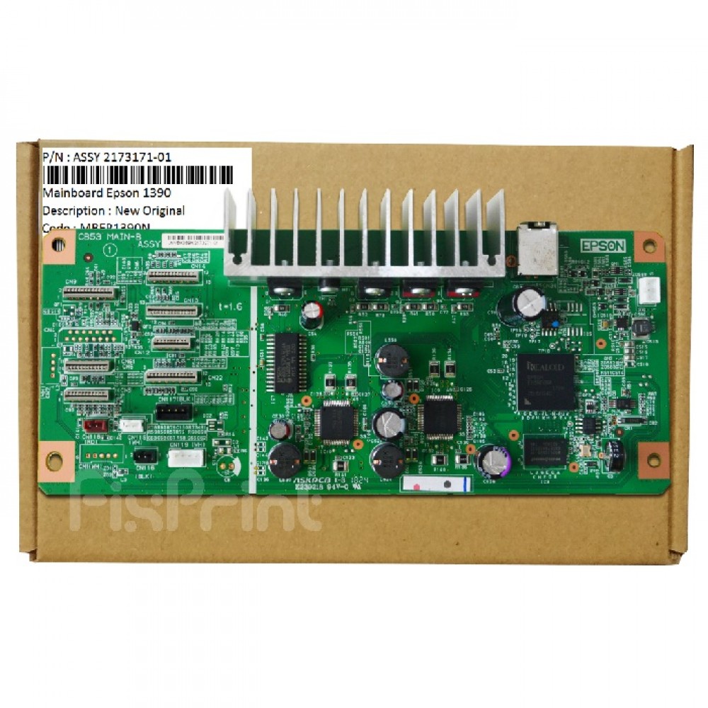 Board Epson 1390 (Model Baru) New, Mainboard Epson R1390 ( Model), Motherboard Epson 1390 (Model) Part Number Assy 2173271-01