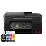 BUNDLING Printer Canon PIXMA InkTank Efficient G4770 (All In One - Wifi - Fax - Lan) New, Printer Canon InkTank G4770 New Plus Tinta Xantri