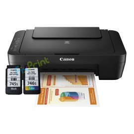 BUNDLING Printer Canon PIXMA MG2570S New Mesin Garansi Resmi With Original Cartridge