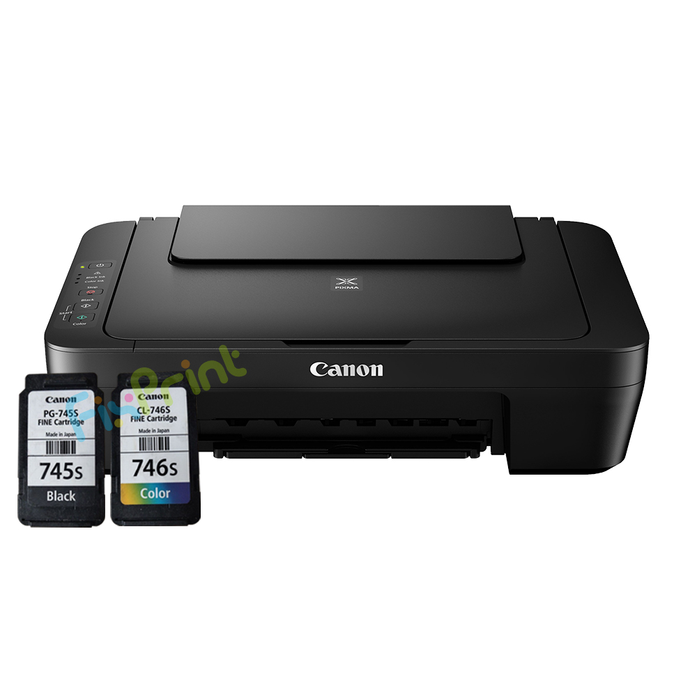 BUNDLING Printer Canon PIXMA MG2570S New Mesin Garansi Resmi With Original Cartridge