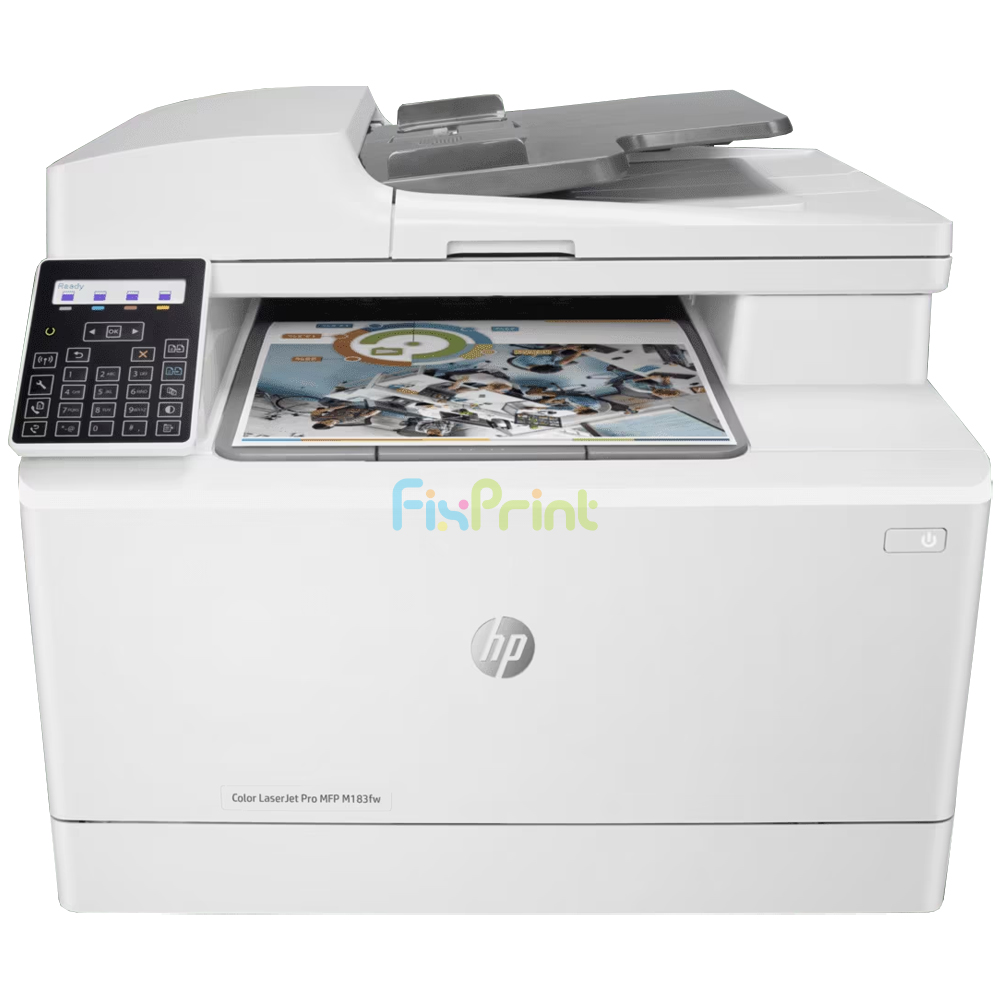 Printer HP Color LaserJet Pro MFP M183fw (Print, Scan,Copy, Fax) 