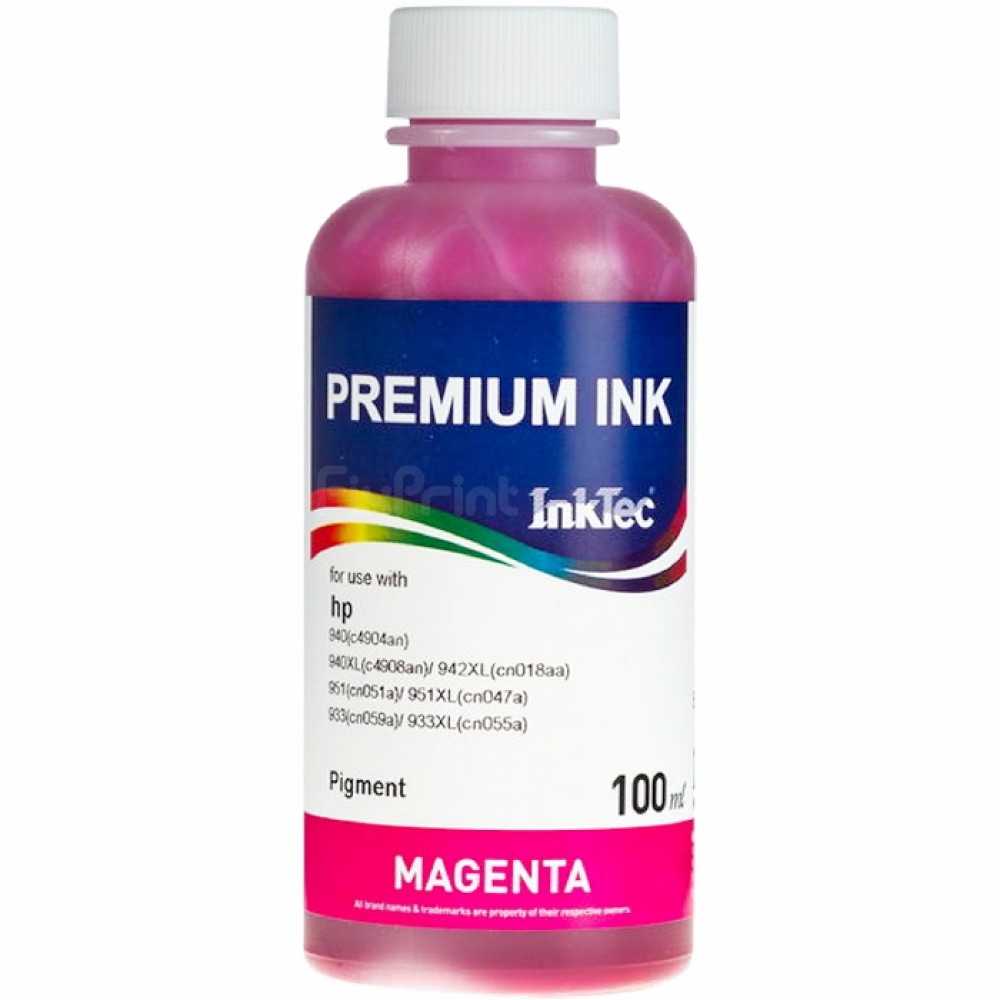 Tinta Refill Inktec Pigment Magenta H5971-100MM 100ml Cartridge HPC 932 933 932XL 933XL 950 951 950XL 951XL 970 971 970XL 971XL 952 952XL 953 953Xl 954 954XL Printer Officejet Pro X451dn X451dw X476dn X476dw X551dn X551dw X576dn X576dw