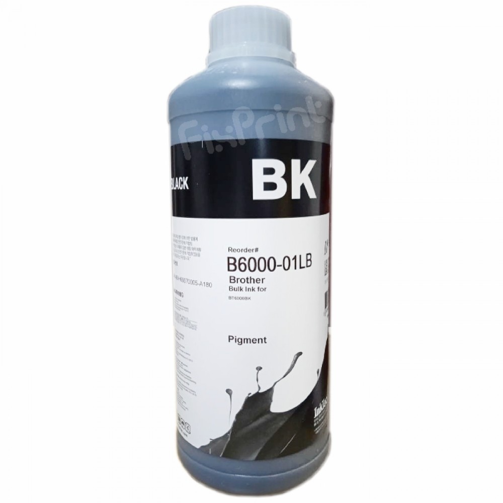 Tinta Refill Inktec Pigment B6000-01LB Black 1 Liter, Printer Bro DCP-T300 DCP-T500W DCP-T700W MFC-T800W