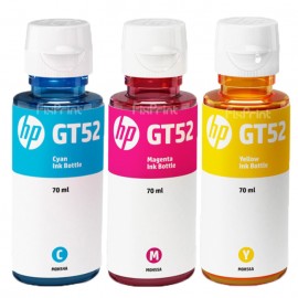 Tinta LOOSEPACK GT52 Magenta 70ml (Tanpa Box), Tinta Refill Printer DeskJet GT5810 GT5820 All in One InkTank 115 310 315 319 350 415 419 410 SmartTank 450 510 550 610 M0H55A Original HP