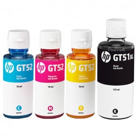 Tinta LOOSEPACK GT52 Magenta 70ml (Tanpa Box), Tinta Refill Printer DeskJet GT5810 GT5820 All in One InkTank 115 310 315 319 350 415 419 410 SmartTank 450 510 550 610 M0H55A Original HP