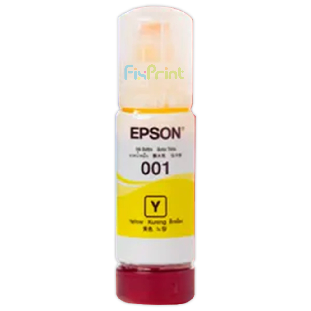 Tinta LOOSEPACK 001 Yellow 70ml (Tanpa Box), Tinta Refill Printer L4150 L4160 L4260 L6160 L6260 L6170 L6270 L6190 L6290 L4266 L14150 Original Epson