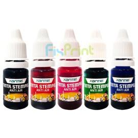 Tinta Stempel Xantri Hijau 10ml (Waterproof), Refill Stamp Green 10ml