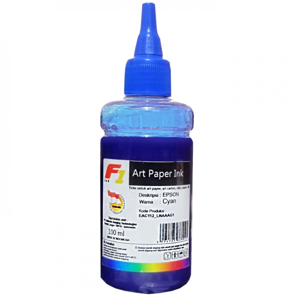 Tinta Refill Art Paper F1 Cyan 100ml Printer EP