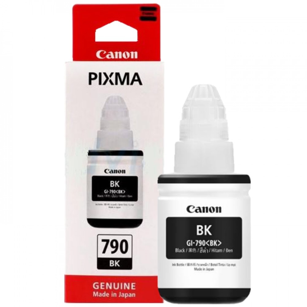 Tinta Refill Canon Original G1010 G2010 G3010 G4010 G4000 G1000 G2000 G3000 GI-790 Black 135ml, Tinta Refill Printer Canon G1000 G2000 G3000