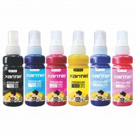 Tinta Xantri Sublim EP 664 673 Yellow 85ml, Printer EP L100 L200 L110 L120 L210 L220 L310 L350 L355 L360 L365